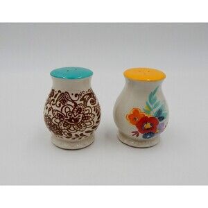The Pioneer Woman Flea Market Multicolor Floral Salt & Pepper Shakers Set